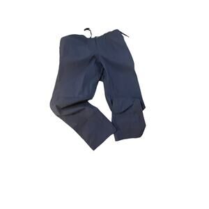 Bass Outdoor Men's Navy Blue Trail Pants Size Large - Elastic Waist & Drawstring